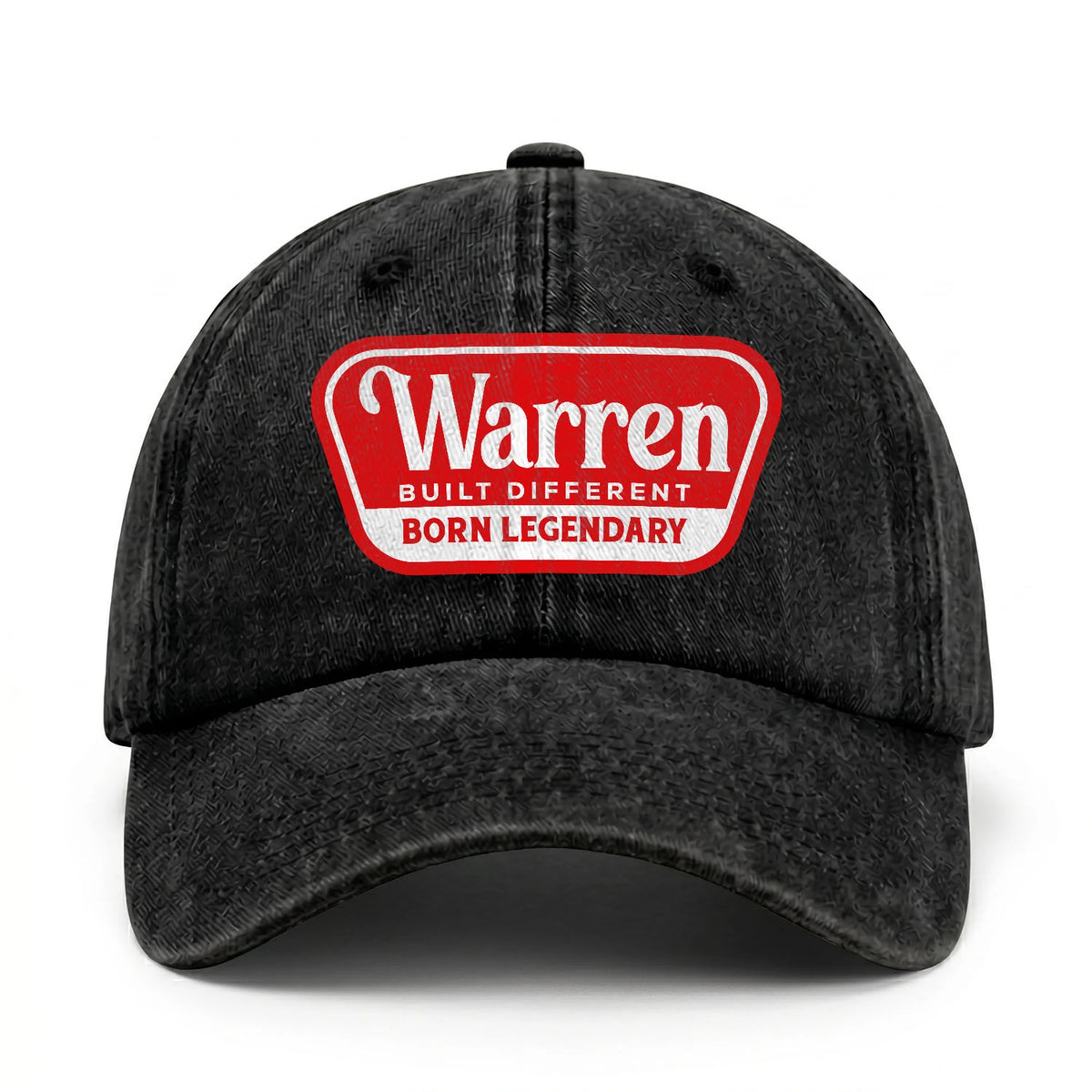 Built Different Born Legendary Red Logo Washed Cap WARREN 13K1 C63PF