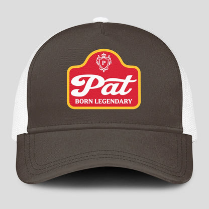 Born Legendary Charcoal Mesh Cap PAT 13K1 C196PF