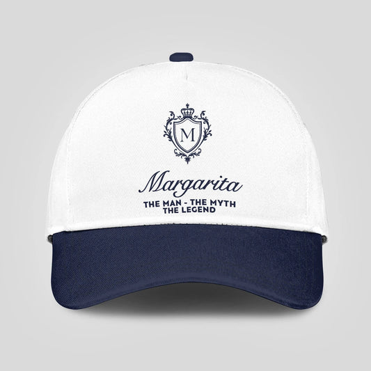 The Man The Myth The Legend Blue Cap MARGARITA 13K2 C46PF