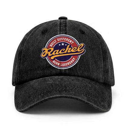 Built Different Born Legendary Logo Washed Cap RACHEL 13K1 C65PF