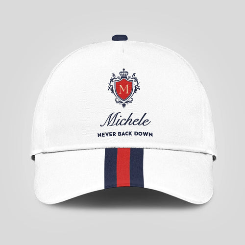 Never Back Down Stripped Cap MICHELE 13K1 C86PF