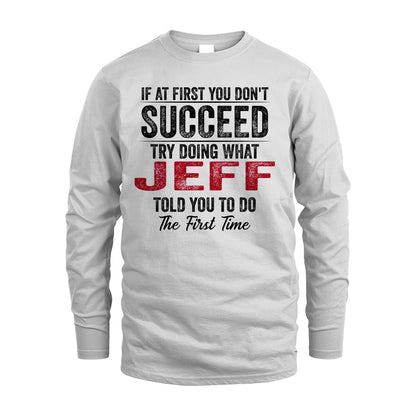JEFF 13K1-357 If At First You Don't Succeed...