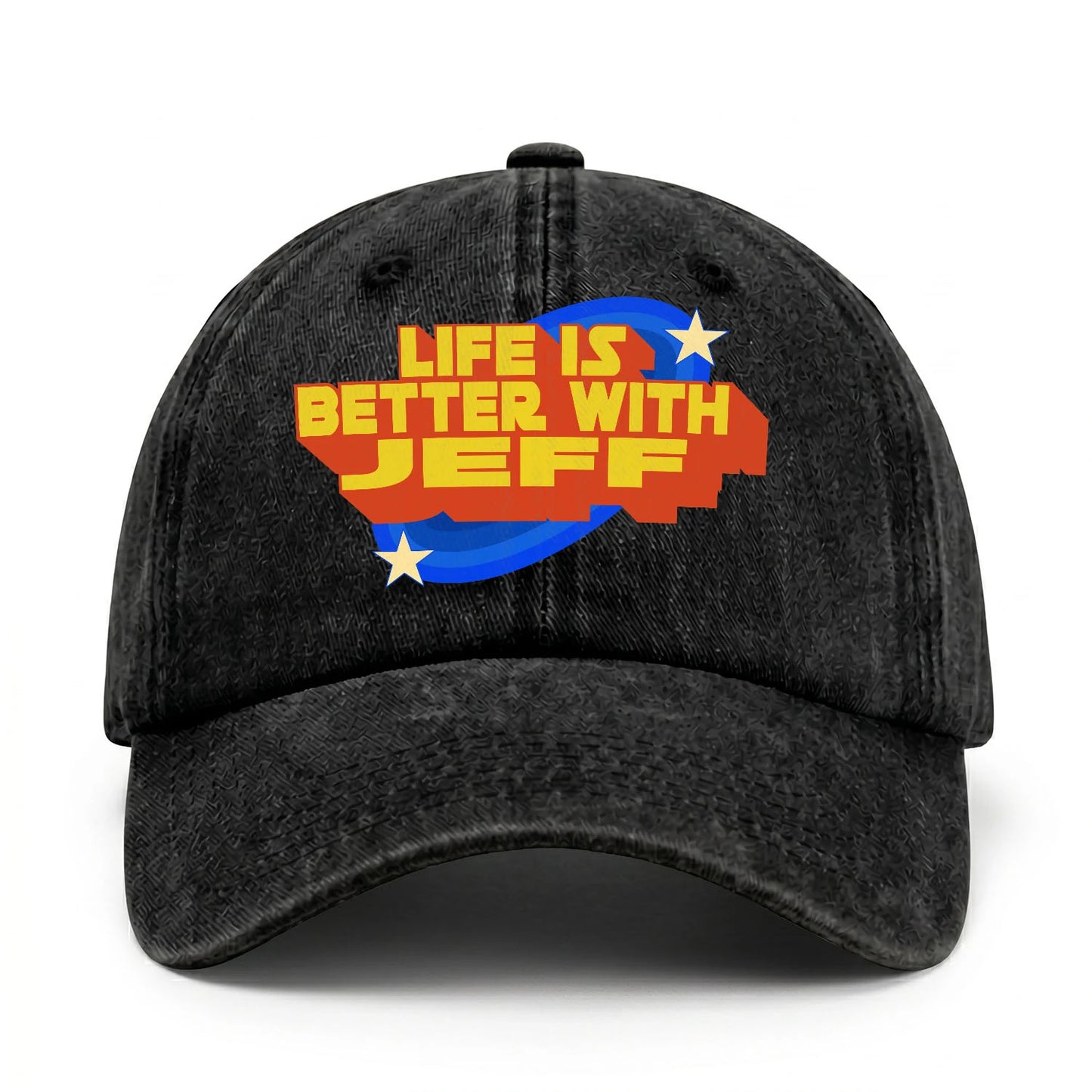 Built Different Born Legendary Red Logo Washed Cap JEFF 13K1 C63PF
