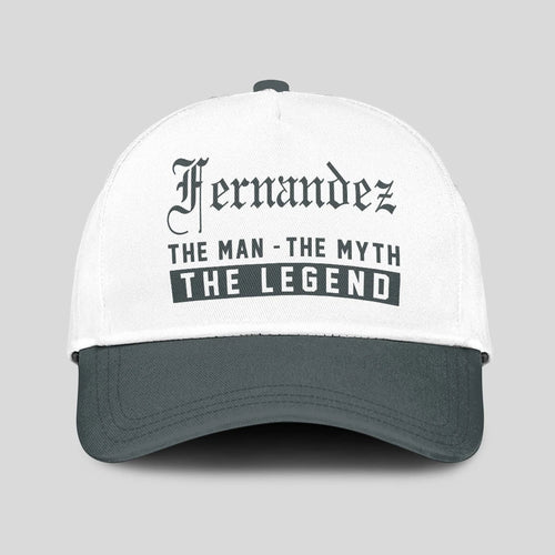 The Man The Myth The Legend Luxury Cap FERNANDEZ 13K1 C39PF