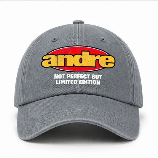 Your Name Not Perfect But Limited Edition Red Logo Washed Cap ANDRE 13K1 C84PF