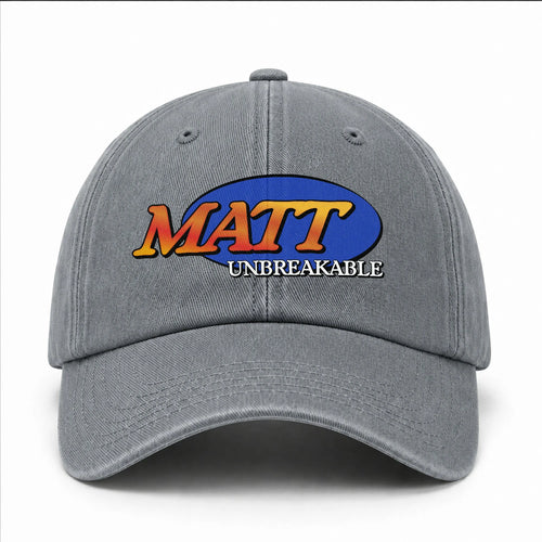 Your Name Unbreakable Washed Cap MATT 13K1 C68PF