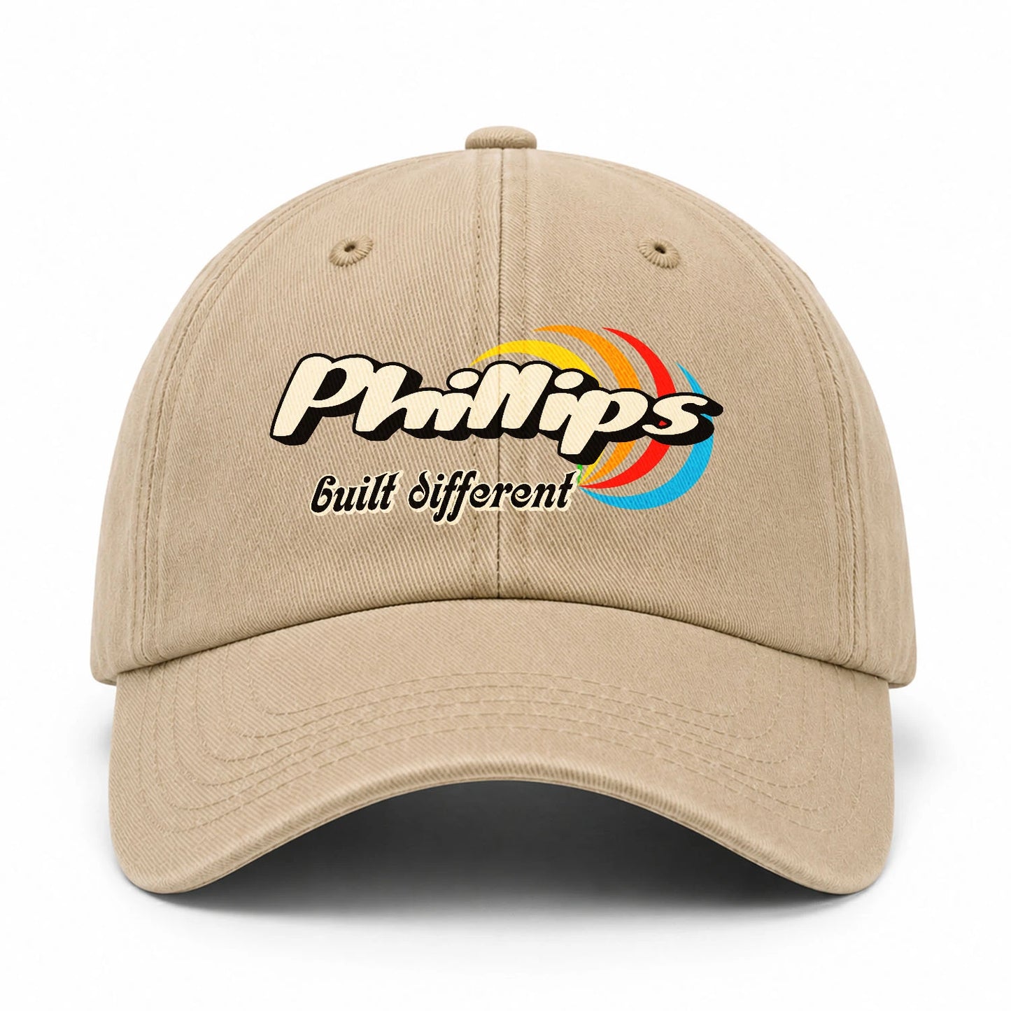 Your Name Built Different Retro Washed Cap PHILLIPS 13K1 C55PF
