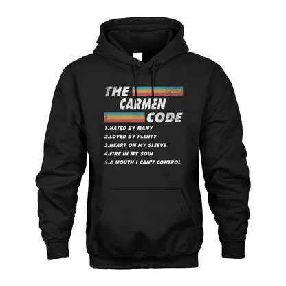 CARMEN 13K1-561 The Name Code Vintage Graphic