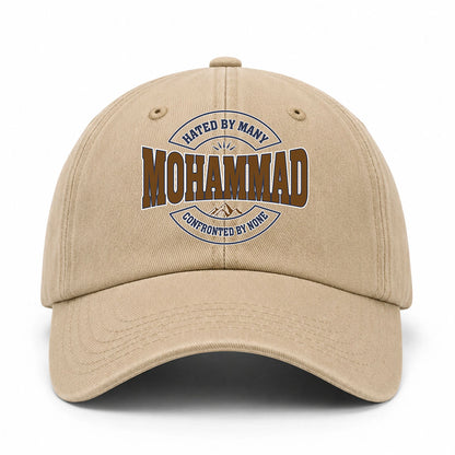 Hated By Many Confronted By None Washed Cap MOHAMMAD 13K1 C36PF