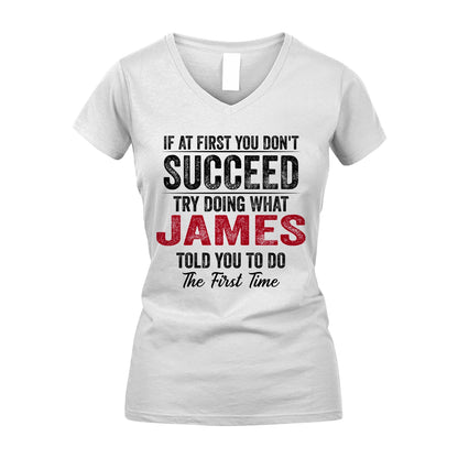 JAMES 13K1-357 If At First You Don't Succeed...