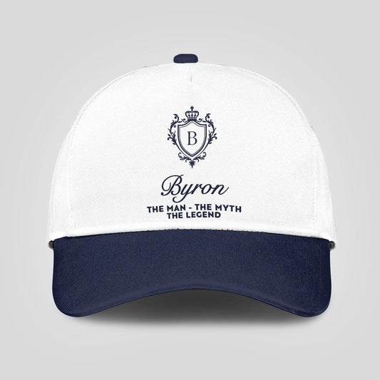 The Man The Myth The Legend Blue Cap BYRON 13K3 C46PF