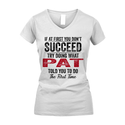 PAT 13K1-357 If At First You Don't Succeed...