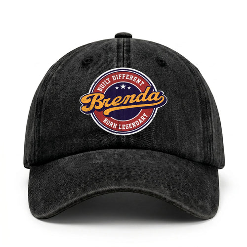 Built Different Born Legendary Logo Washed Cap BRENDA 13K1 C65PF