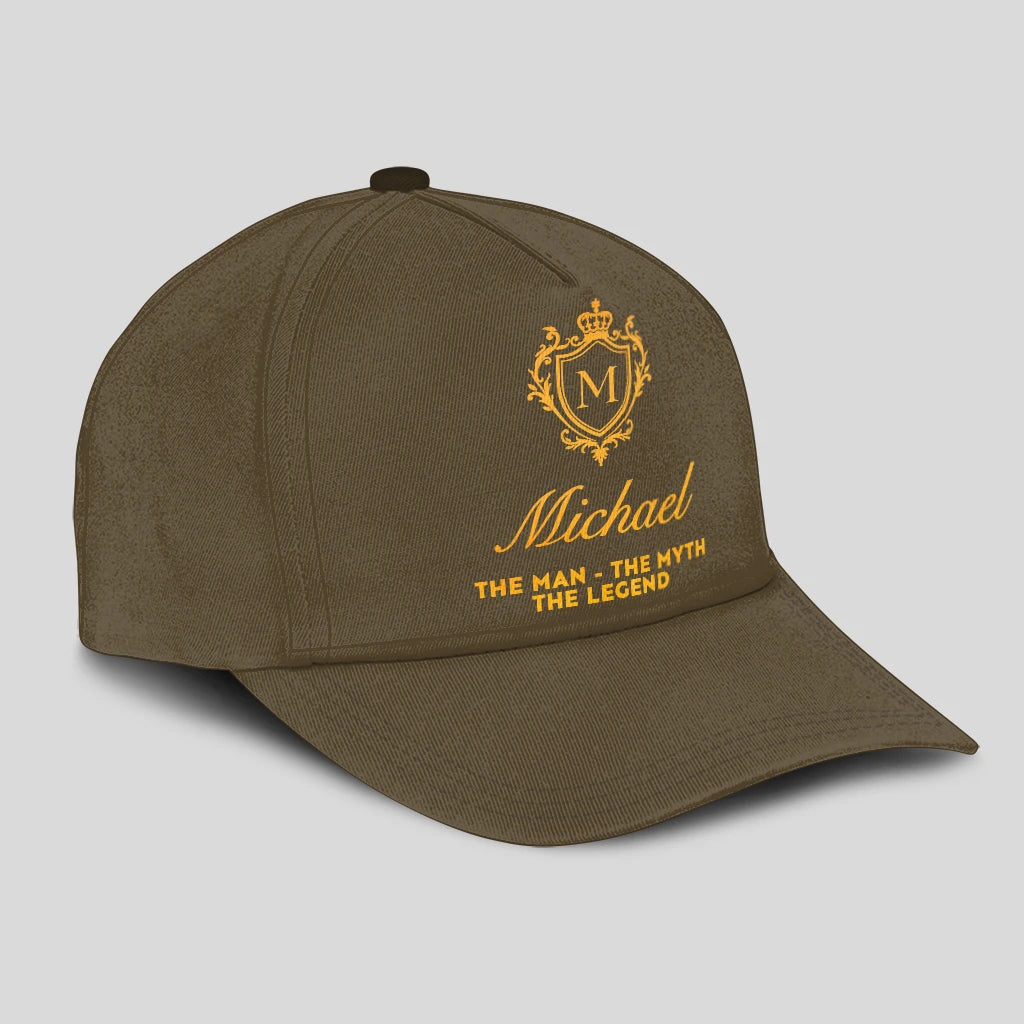 The Man The Myth The Legend Luxury Olive Cap MICHAEL 13K1 C91PF