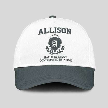Hated By Many Confronted By None Royal Cap ALLISON 13K1 C40PF