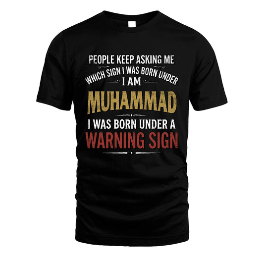 MUHAMMAD 13K1-562 People Keep Asking Me ...