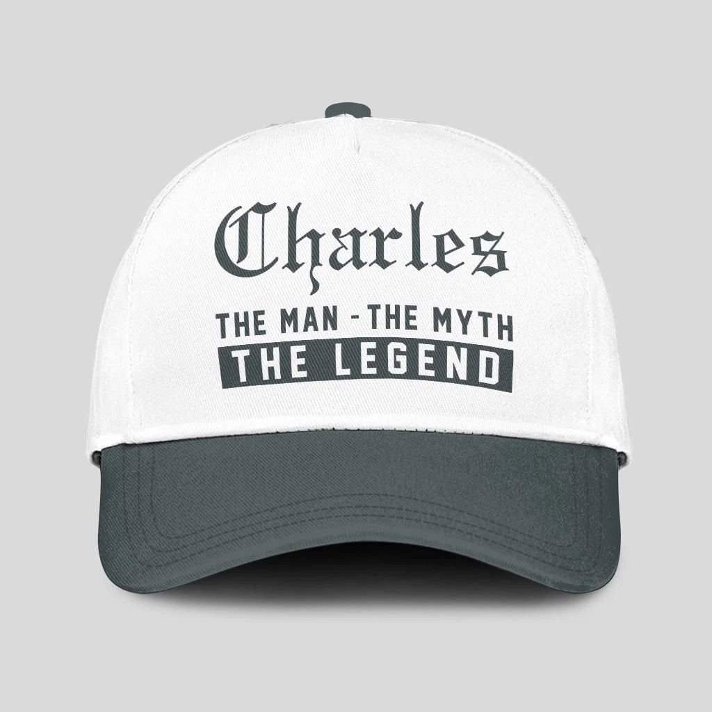 The Man The Myth The Legend Luxury Cap CHARLES 13K1 C39PF