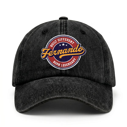 Built Different Born Legendary Logo Washed Cap FERNANDO 13K1 C65PF