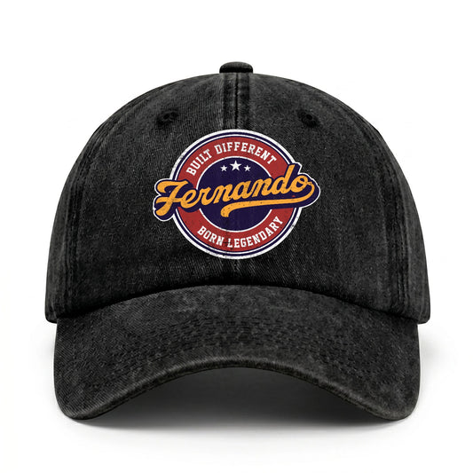 Built Different Born Legendary Logo Washed Cap FERNANDO 13K1 C65PF