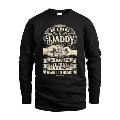 KING 13K1-543 Daddy Not Always Eye to Eye But Always Heart to Heart