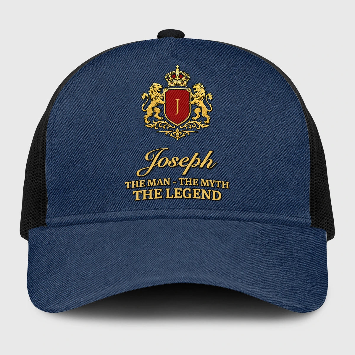 The Man The Myth The Legend Royal Blue Mesh Cap JOSEPH 13K1 C187PF