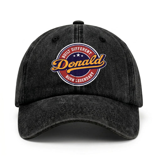 Built Different Born Legendary Logo Washed Cap DONALD 13K1 C65PF