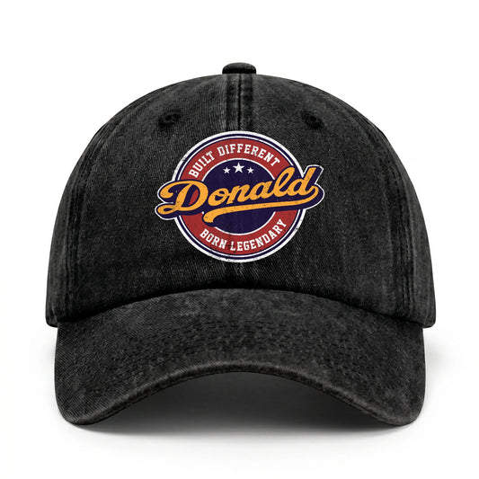 Built Different Born Legendary Logo Washed Cap DONALD 13K1 C65PF