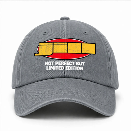 Your Name Not Perfect But Limited Edition Red Logo Washed Cap JILL 13K1 C84PF