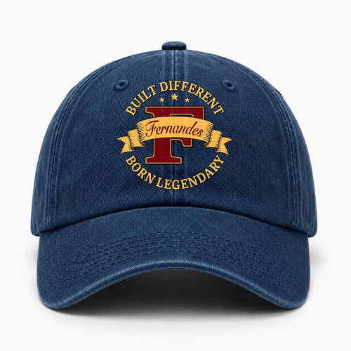 Built Different Born Legendary Royal Washed Cap FERNANDES 13K1 C71PF