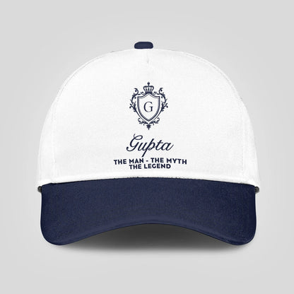 The Man The Myth The Legend Blue Cap GUPTA 13K1 C46PF
