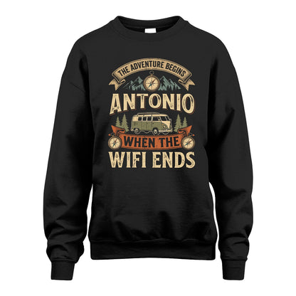ANTONIO 13K1-547 The Adventure Begins Name When The Wifi Ends