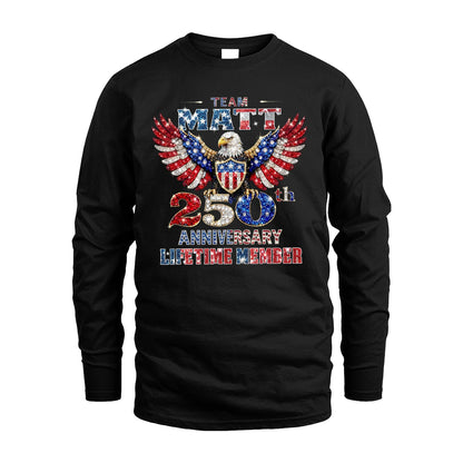 MATT 13K1-523 Personalized "Team...Lifetime Member" America 250 Design