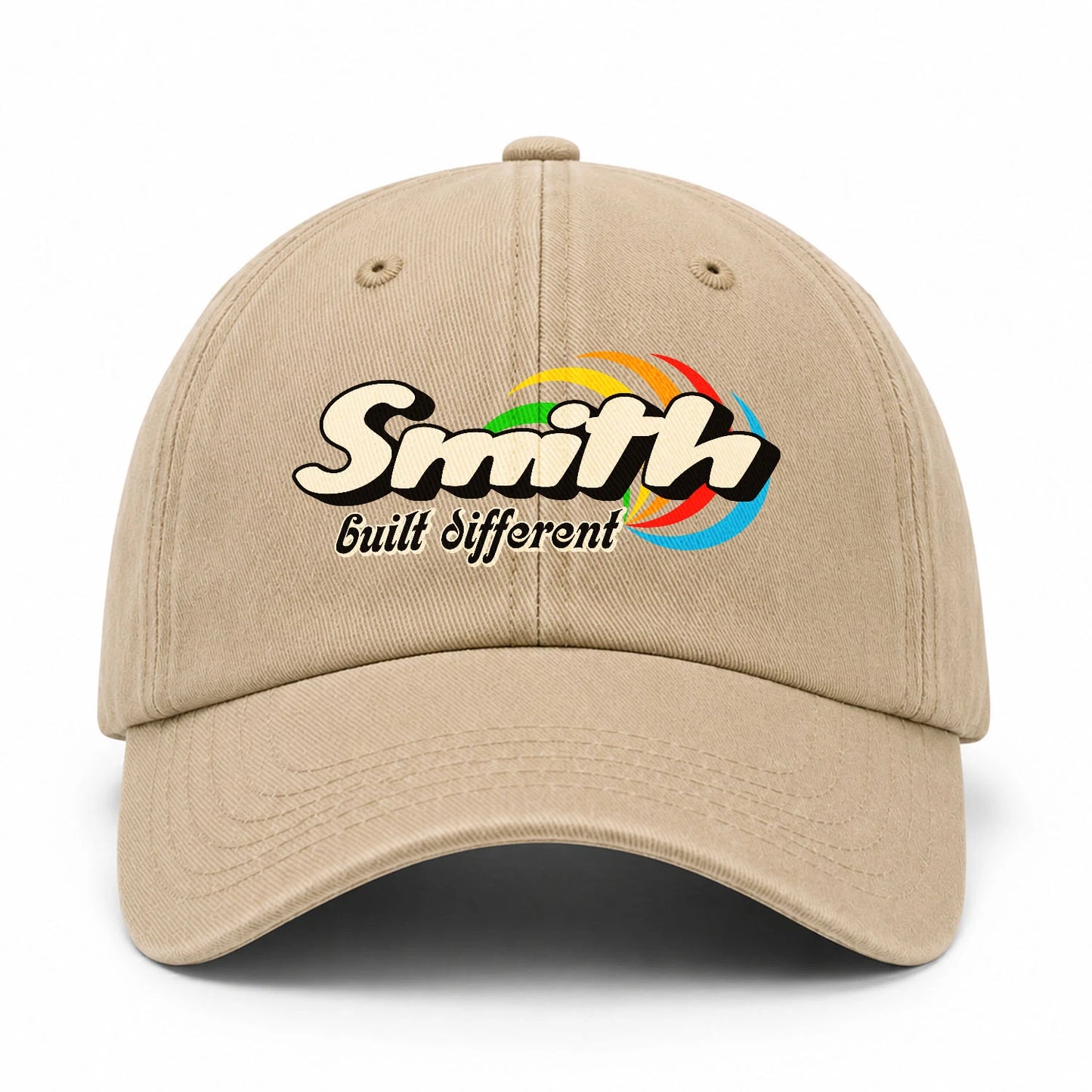 Your Name Built Different Retro Washed Cap SMITH 13K1 C55PF