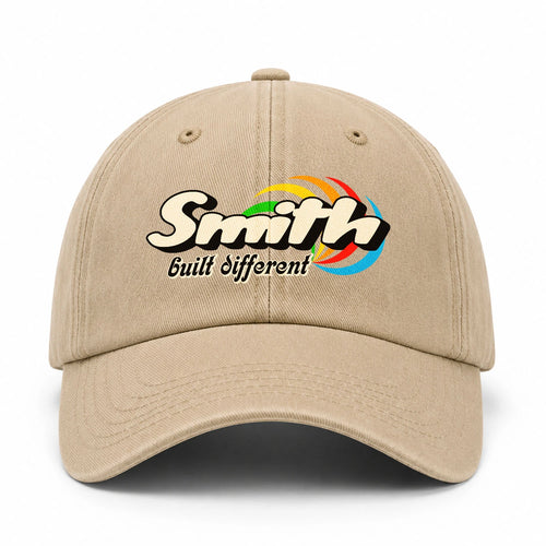 Your Name Built Different Retro Washed Cap SMITH 13K1 C55PF