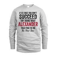 Men's Long Sleeved T-Shirt