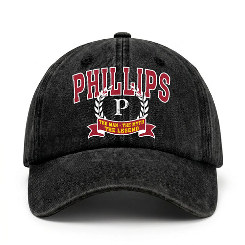The Man The Myth The Legend Royal Cap PHILLIPS 13K1 C32PF