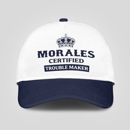 Certified Your Name Trouble Maker Washed Cap MORALES 13K1 C148PF