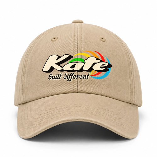 Your Name Built Different Retro Washed Cap KATE 13K1 C55PF