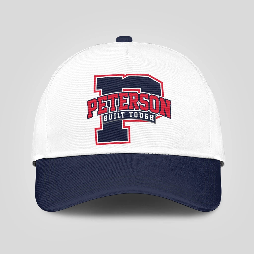 Built Tough Blue And White Baseball Cap PETERSON 13K1 C103PF