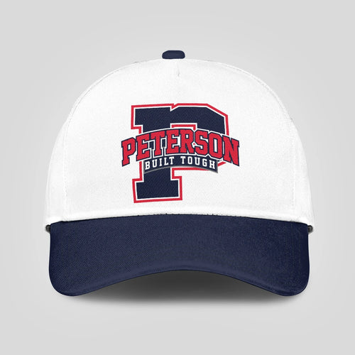 Built Tough Blue And White Baseball Cap PETERSON 13K1 C103PF