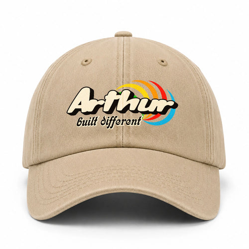Your Name Built Different Retro Washed Cap ARTHUR 13K1 C55PF