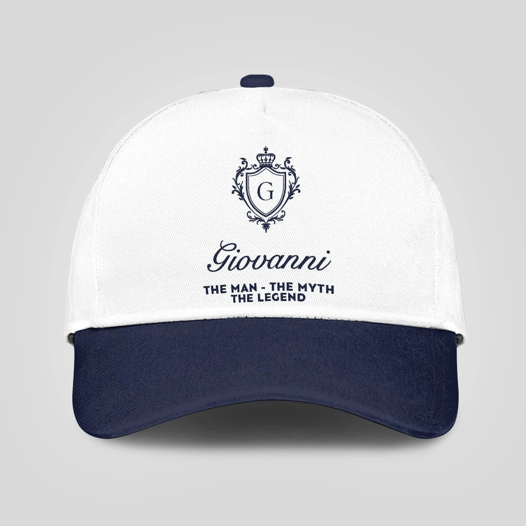 The Man The Myth The Legend Blue Cap GIOVANNI 13K2 C46PF