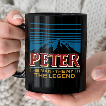 The Man The Myth The Legend Mountain Mug PETER 13K1 MG04