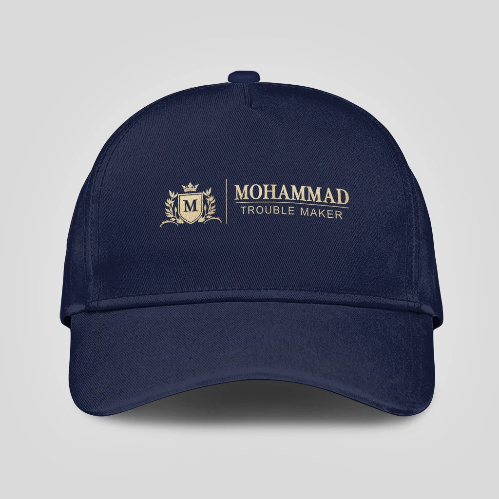Trouble Maker Luxury Brand Navy Cap MOHAMMAD 13K1 C156PF