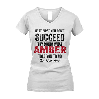 AMBER 13K1-357 If At First You Don't Succeed...