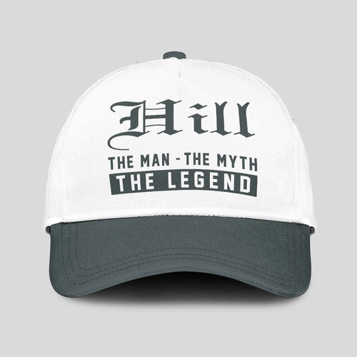 The Man The Myth The Legend Luxury Cap HILL 13K1 C39PF