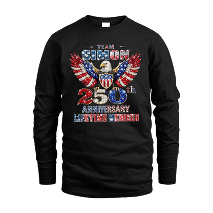 SIMON 13K1-523 Personalized "Team...Lifetime Member" America 250 Design