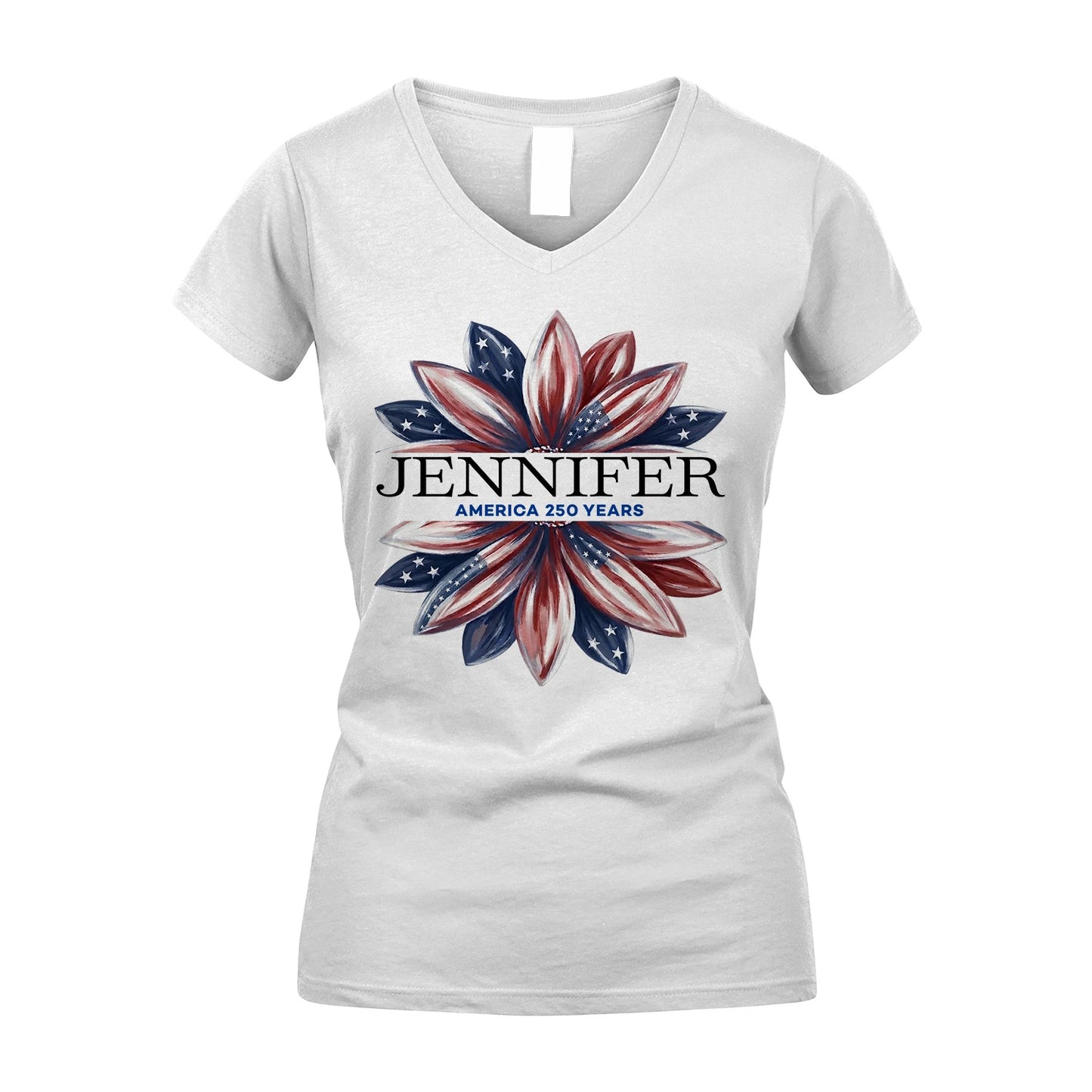 JENNIFER 13K1-554 America 250 Years Patriotic Sunflower