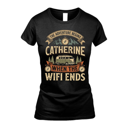 CATHERINE 13K1-547 The Adventure Begins Name When The Wifi Ends