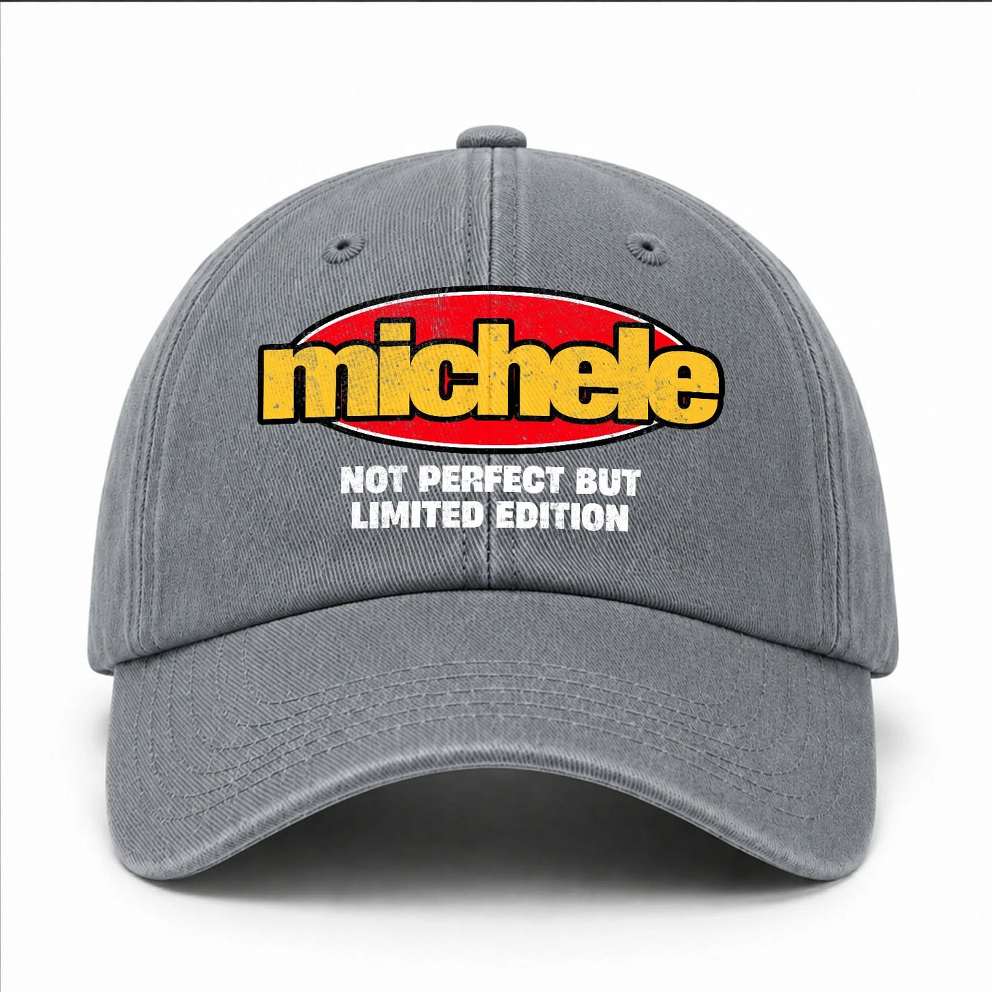 Your Name Not Perfect But Limited Edition Red Logo Washed Cap MICHELE 13K1 C84PF